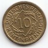 10 Rentenpfennig German Empire 1923-1925 309