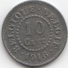 10 Centimes Belgium 1915-1917