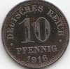 10 Pfennig German Empire 1915-1922 298