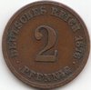 2 Pfennig Deutsches Reich 1873-1877