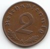 2 Reichspfennig Drittes Reich 1936-1940 362