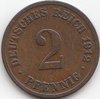 2 Pfennig German Empire 1904-1916 11