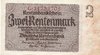 2 Rentenmark German Empire 1937 167b