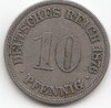 10 Pfennig Deutsches Reich 1873-1889 4