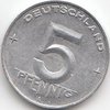 5 Pfennig GDR 1952-1953 1506