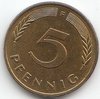5 Pfennig Germany 1950-2001 382
