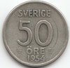 50 Ore Sweden 1952-1961 825