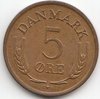 5 Öre Dänemark 1960-1972