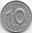 10 Pfennig DDR 1952-1953 1507