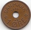 1 Ore Denmark 1926-1940