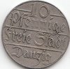 10 Pfennig Danzig 1923 D5