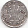 3 Pence Australien 1937-1944
