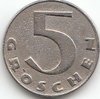 5 Groschen Österreich 1931-1938