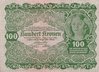 100 Kronen Österreich 1922 77