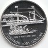 1 Dollar Canada Frontenac 1991
