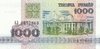1000 Rublei Weißrußland 1992 11