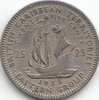 25 Cents Ostkaribische Staaten 1955-1965