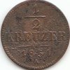 1/2 Kreuzer Österreich 1851 2181