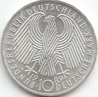 10 Mark Gedenkmünzen