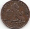2 Centimes Belgium 1869-1909 35