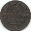 3 Pfenninge Prussia 1841-1860 51