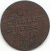 1 Schilling Prussia 1810 3