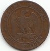 10 Centimes Frankreich 1861-1865 798