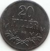 20 Filler Ungarn 1916-1921 498