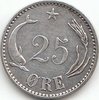 25 Ore Denmark 1874-1905 796