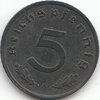 5 Reichspfennig Allied Occupation 1947-1948