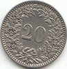20 Rappen Switzerland 1881-1938 29