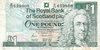 1 Pound Schottland 1988-1990 351a