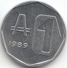 1 Austral Argentinien 1989 100