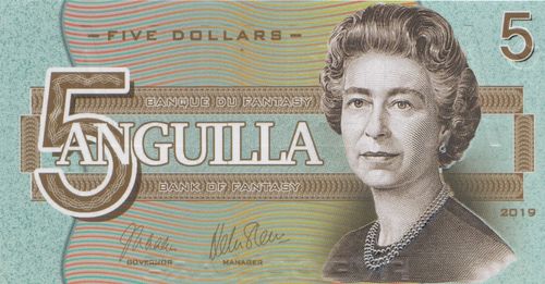 5 Dollars Anguilla 2019 A2