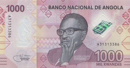 1000 Kwanzas Angola 2020 162
