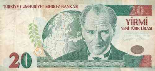 20 Neue Lira Türkei 2005 219