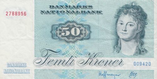 50 Kroner Dänemark 1994 50k