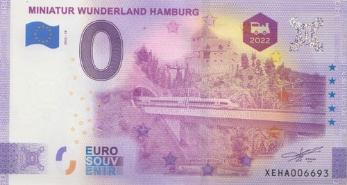 0 Euro Miniatur Wund. Burg Hartenstein 2022-18