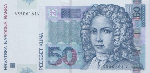 50 Kuna Kroatien 2012 40b
