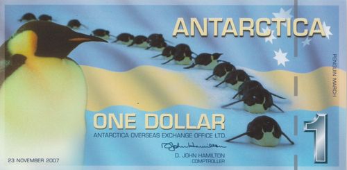 1 Dollar Antarctica 2007 26