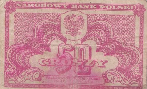 50 Groszy Poland 1944 104a