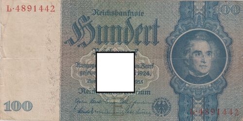 100 Reichsmark Deutsches Reich 1935 176aEL