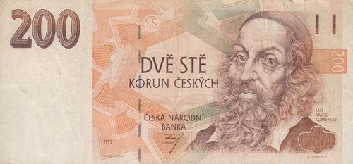 200 Korun Tschechische Republik 1993 6a