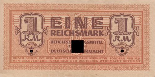 1 Reichsmark Deutsche Wehrmacht 1942 505
